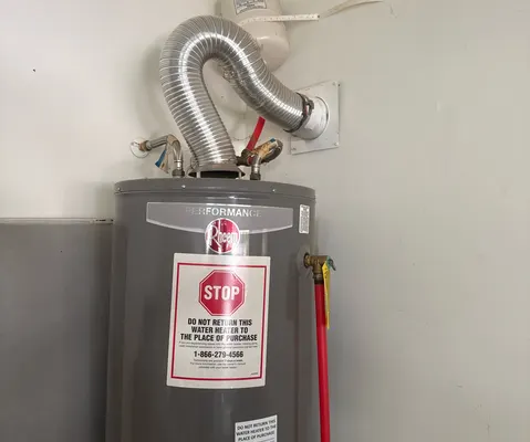 Gas water heater replacement in Spring Valley, Las Vegas