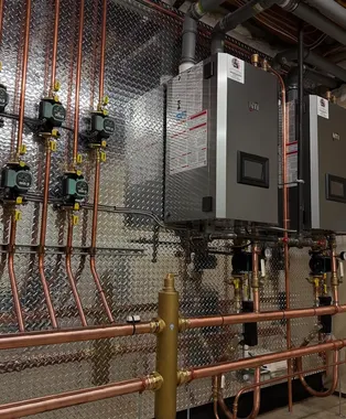 Henderson Apartment Boiler Room Retrofit photo 6