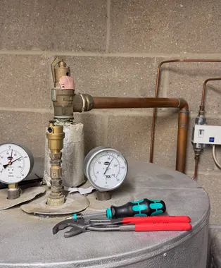 Commercial Boiler Room Service & Drain Repair photo 3