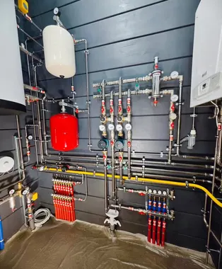 Summerlin Custom Home Mechanical Room photo 8