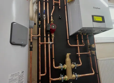 Boiler & Hydronic Heating work in a Las Vegas property